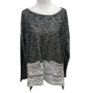 Anthropologie Sunday in Brooklyn two-tone tunic with pockets. Size Small.